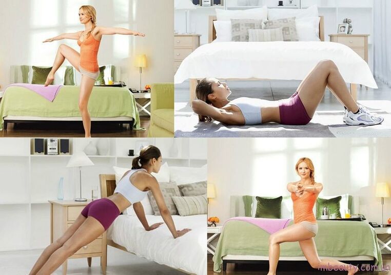 Set ng mga pagsasanay